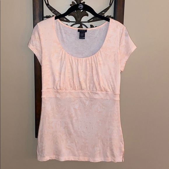 Ann Taylor cap sleeve printed top - Picture 1 of 9